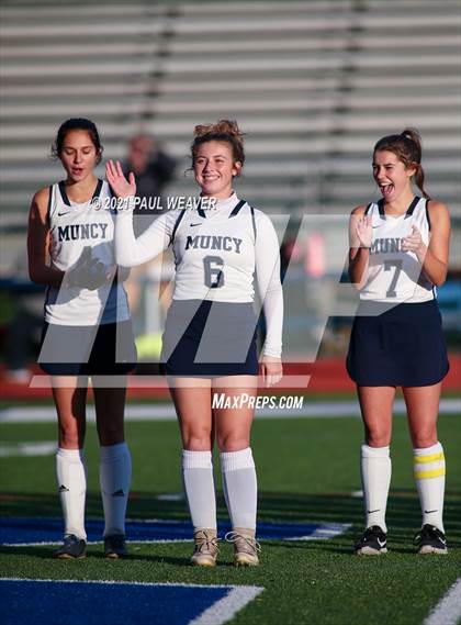 Thumbnail 2 in Muncy vs. Bloomsburg (PIAA District IV Class A Semifinal) photogallery.