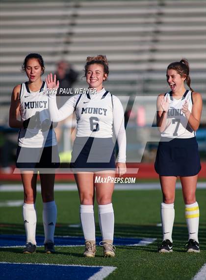 Thumbnail 3 in Muncy vs. Bloomsburg (PIAA District IV Class A Semifinal) photogallery.