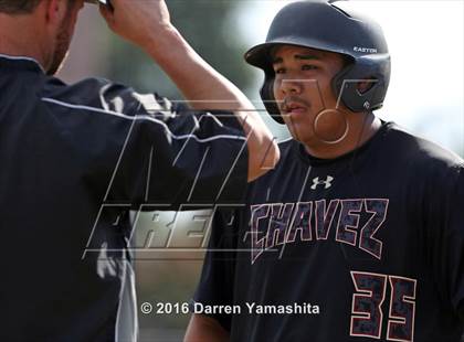 Thumbnail 3 in Central Valley Christian vs. Chavez (CIF CS D5 Final) photogallery.
