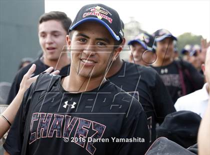 Thumbnail 1 in Central Valley Christian vs. Chavez (CIF CS D5 Final) photogallery.