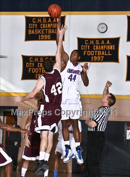 Thumbnail 2 in Fordham Prep vs Archbishop Stepinac (CHSAA Class A Quarterfinal) photogallery.