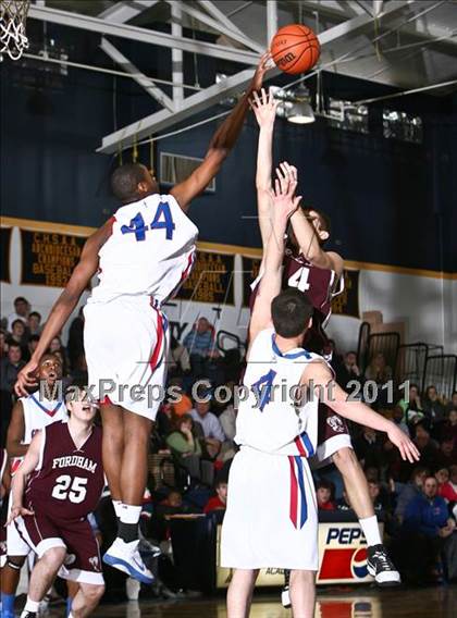Thumbnail 2 in Fordham Prep vs Archbishop Stepinac (CHSAA Class A Quarterfinal) photogallery.