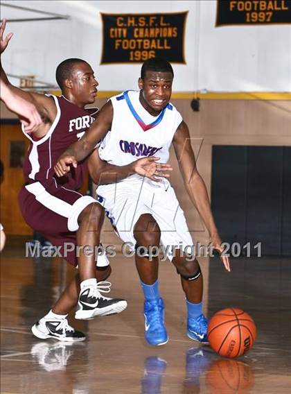 Thumbnail 1 in Fordham Prep vs Archbishop Stepinac (CHSAA Class A Quarterfinal) photogallery.
