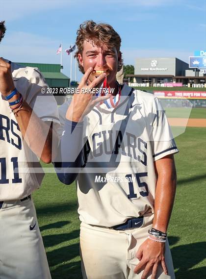 Thumbnail 2 in Flower Mound vs. Pearland (UIL 6A Baseball State Final Medal Ceremony) photogallery.