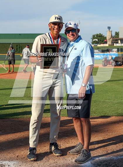Thumbnail 1 in Flower Mound vs. Pearland (UIL 6A Baseball State Final Medal Ceremony) photogallery.
