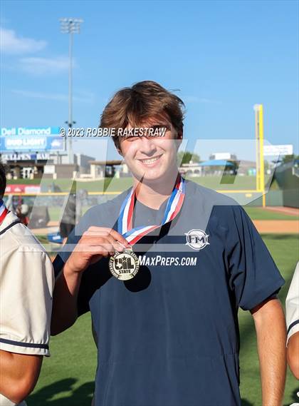 Thumbnail 1 in Flower Mound vs. Pearland (UIL 6A Baseball State Final Medal Ceremony) photogallery.