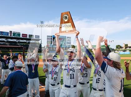 Thumbnail 3 in Flower Mound vs. Pearland (UIL 6A Baseball State Final Medal Ceremony) photogallery.