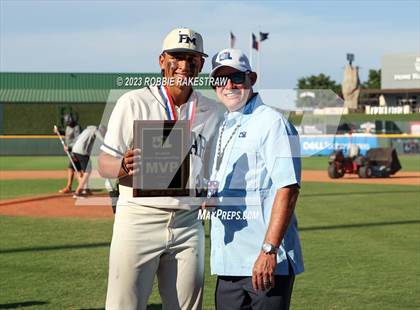 Thumbnail 3 in Flower Mound vs. Pearland (UIL 6A Baseball State Final Medal Ceremony) photogallery.