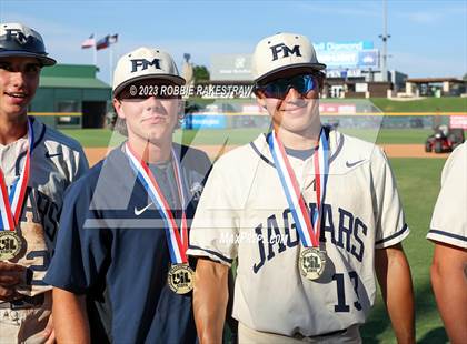 Thumbnail 3 in Flower Mound vs. Pearland (UIL 6A Baseball State Final Medal Ceremony) photogallery.