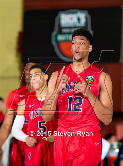 Thumbnail 1 in Findlay Prep vs. Blanche Ely (DICK'S National Tournament Quarterfinal) photogallery.