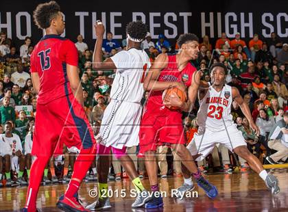 Thumbnail 1 in Findlay Prep vs. Blanche Ely (DICK'S National Tournament Quarterfinal) photogallery.