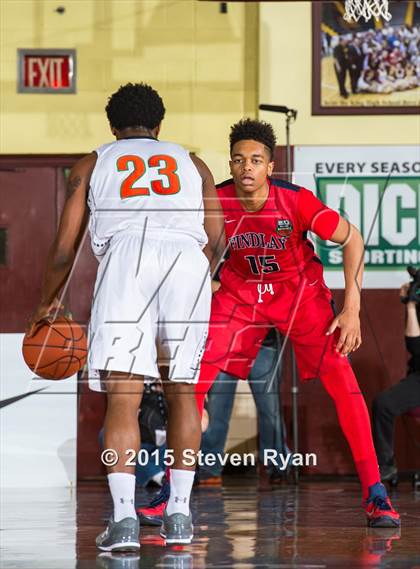 Thumbnail 1 in Findlay Prep vs. Blanche Ely (DICK'S National Tournament Quarterfinal) photogallery.