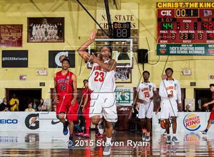 Thumbnail 1 in Findlay Prep vs. Blanche Ely (DICK'S National Tournament Quarterfinal) photogallery.