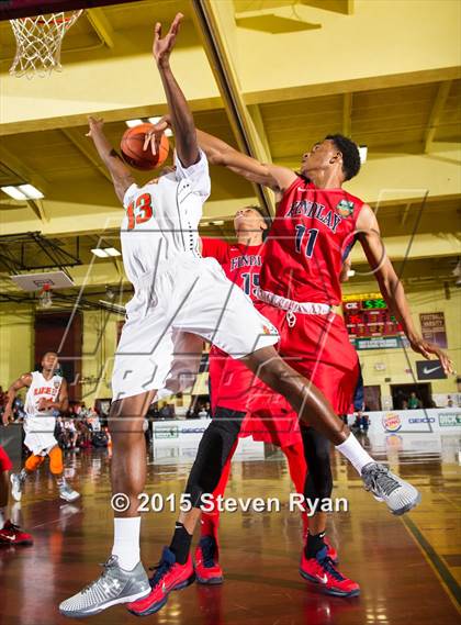 Thumbnail 1 in Findlay Prep vs. Blanche Ely (DICK'S National Tournament Quarterfinal) photogallery.