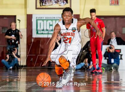 Thumbnail 1 in Findlay Prep vs. Blanche Ely (DICK'S National Tournament Quarterfinal) photogallery.