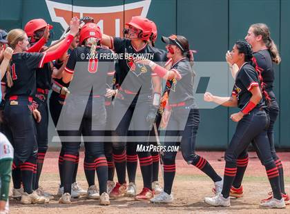Thumbnail 3 in Melissa vs. Harlingen South (UIL 5A Softball Final) photogallery.