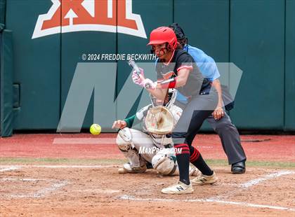Thumbnail 3 in Melissa vs. Harlingen South (UIL 5A Softball Final) photogallery.