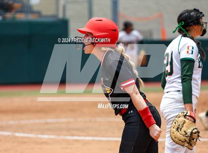 Thumbnail 2 in Melissa vs. Harlingen South (UIL 5A Softball Final) photogallery.