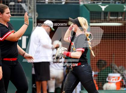 Thumbnail 3 in Melissa vs. Harlingen South (UIL 5A Softball Final) photogallery.