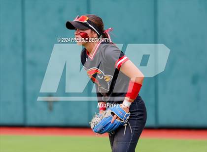 Thumbnail 3 in Melissa vs. Harlingen South (UIL 5A Softball Final) photogallery.