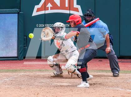 Thumbnail 3 in Melissa vs. Harlingen South (UIL 5A Softball Final) photogallery.