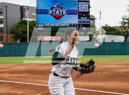 Thumbnail 1 in Melissa vs. Harlingen South (UIL 5A Softball Final) photogallery.
