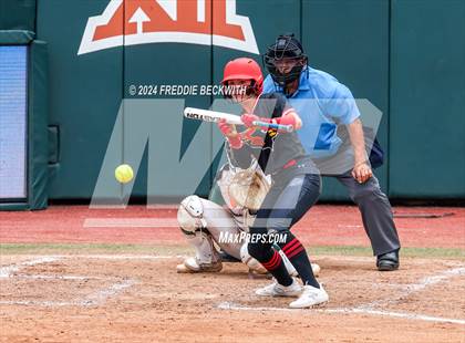 Thumbnail 2 in Melissa vs. Harlingen South (UIL 5A Softball Final) photogallery.