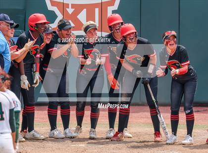 Thumbnail 2 in Melissa vs. Harlingen South (UIL 5A Softball Final) photogallery.