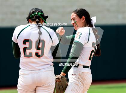 Thumbnail 3 in Melissa vs. Harlingen South (UIL 5A Softball Final) photogallery.