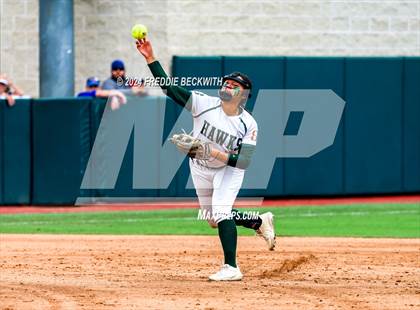 Thumbnail 3 in Melissa vs. Harlingen South (UIL 5A Softball Final) photogallery.