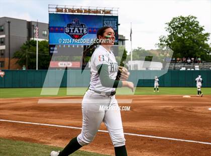 Thumbnail 3 in Melissa vs. Harlingen South (UIL 5A Softball Final) photogallery.