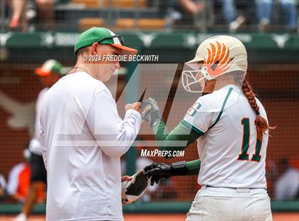 Thumbnail 3 in Melissa vs. Harlingen South (UIL 5A Softball Final) photogallery.