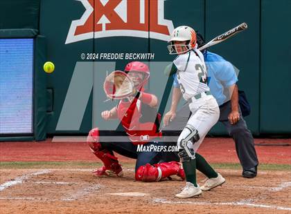 Thumbnail 3 in Melissa vs. Harlingen South (UIL 5A Softball Final) photogallery.
