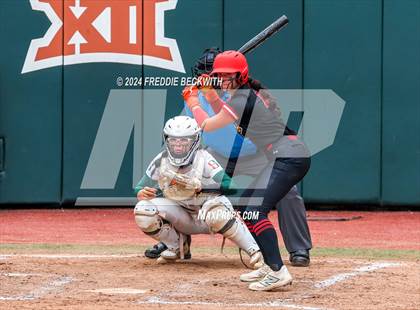 Thumbnail 3 in Melissa vs. Harlingen South (UIL 5A Softball Final) photogallery.