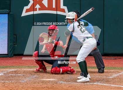 Thumbnail 3 in Melissa vs. Harlingen South (UIL 5A Softball Final) photogallery.