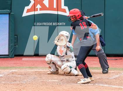 Thumbnail 1 in Melissa vs. Harlingen South (UIL 5A Softball Final) photogallery.