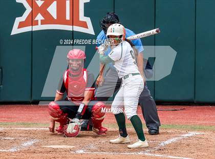 Thumbnail 3 in Melissa vs. Harlingen South (UIL 5A Softball Final) photogallery.