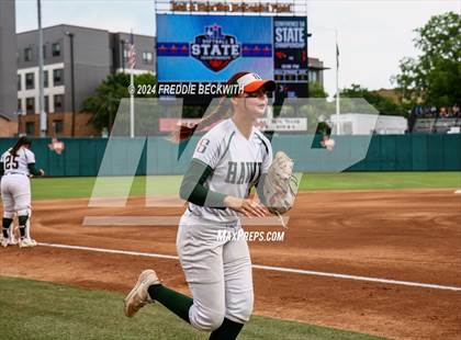 Thumbnail 2 in Melissa vs. Harlingen South (UIL 5A Softball Final) photogallery.