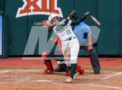 Thumbnail 2 in Melissa vs. Harlingen South (UIL 5A Softball Final) photogallery.
