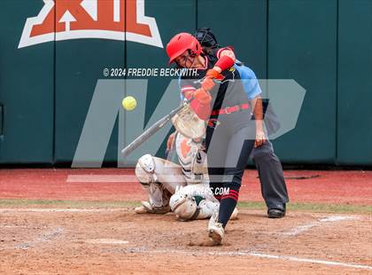 Thumbnail 2 in Melissa vs. Harlingen South (UIL 5A Softball Final) photogallery.