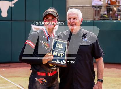 Thumbnail 3 in Melissa vs. Harlingen South (UIL 5A Softball Final) photogallery.