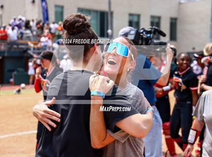 Thumbnail 3 in Melissa vs. Harlingen South (UIL 5A Softball Final) photogallery.