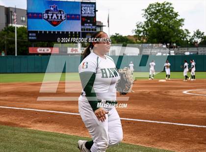 Thumbnail 2 in Melissa vs. Harlingen South (UIL 5A Softball Final) photogallery.