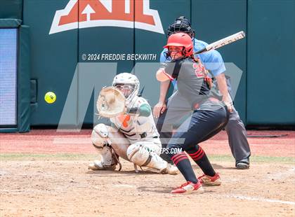 Thumbnail 2 in Melissa vs. Harlingen South (UIL 5A Softball Final) photogallery.