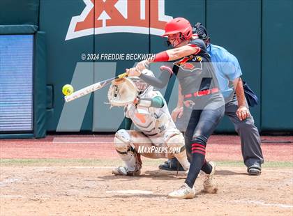 Thumbnail 3 in Melissa vs. Harlingen South (UIL 5A Softball Final) photogallery.