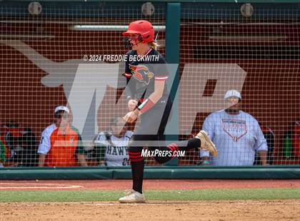 Thumbnail 1 in Melissa vs. Harlingen South (UIL 5A Softball Final) photogallery.