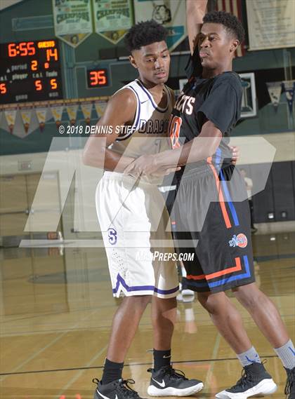 Thumbnail 1 in Sacramento vs. St. Joseph Notre Dame (Adidas Challenge) photogallery.
