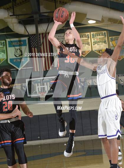 Thumbnail 1 in Sacramento vs. St. Joseph Notre Dame (Adidas Challenge) photogallery.