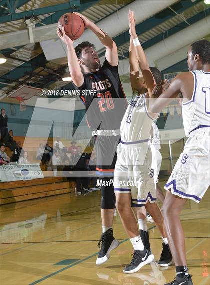 Thumbnail 1 in Sacramento vs. St. Joseph Notre Dame (Adidas Challenge) photogallery.