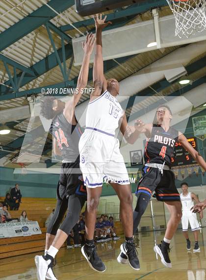 Thumbnail 2 in Sacramento vs. St. Joseph Notre Dame (Adidas Challenge) photogallery.
